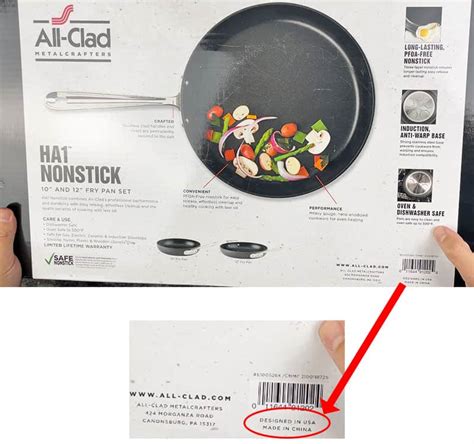 are all clad lids made in china